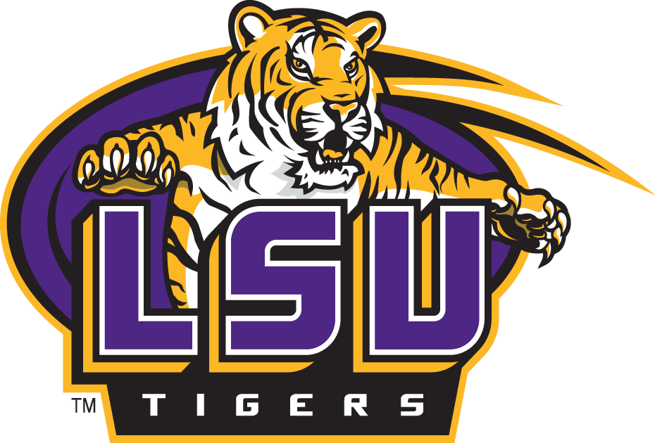 LSU Tigers 2002-2006 Primary Logo iron on transfers for clothing